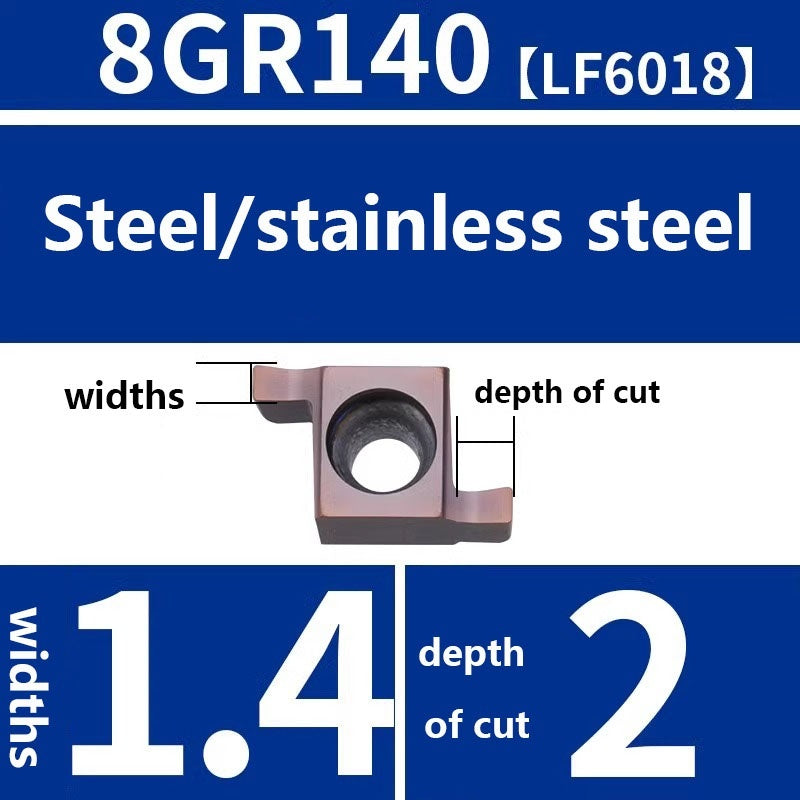 1022-JINGWEI CNC small bore grooving cutter SNGR 7GR8GR9GR inserts a package Toshiba shallow groove cutter bar Shandong Denso Pricision Tools Co.,Ltd.